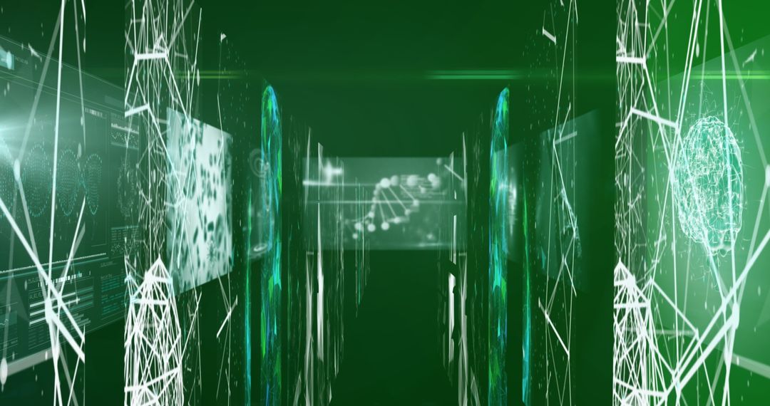 Digital Network Connectivity and Data Processing Background