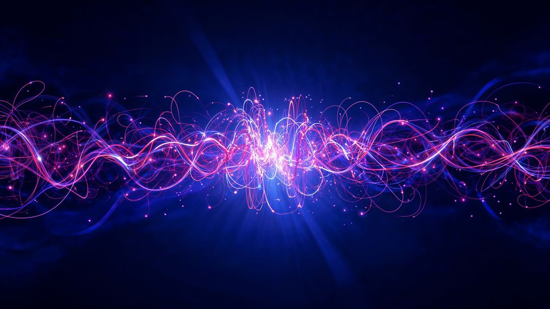 Neon Energy Waves and Particles in Limitless Cosmic Space