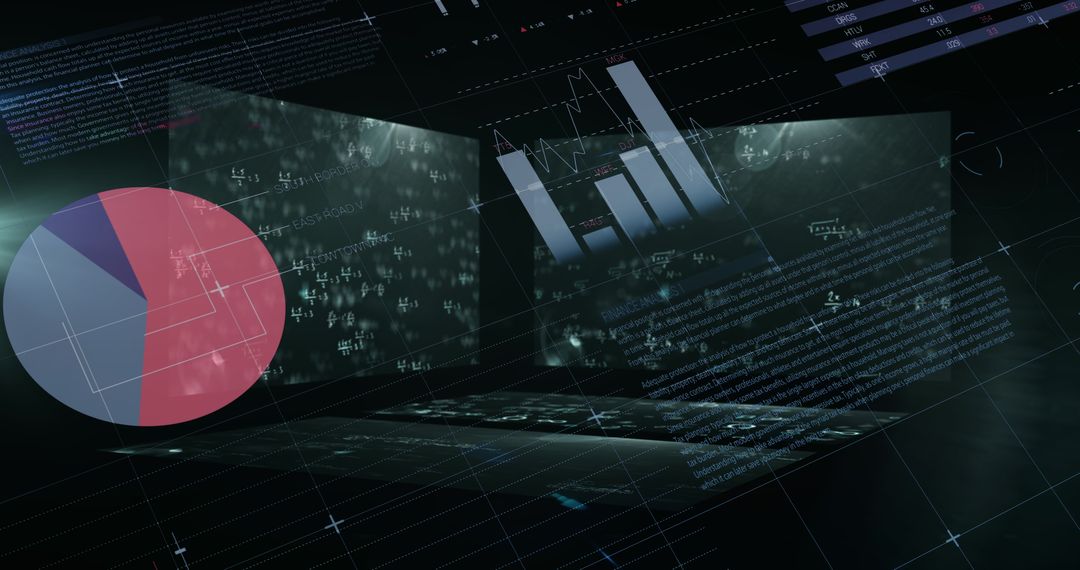 Abstract Visual: Data Analytics and Graph Processing Concept