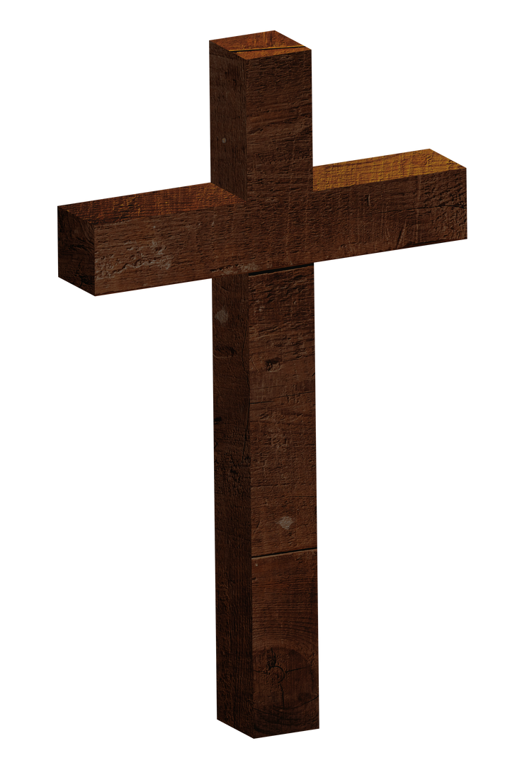 Wooden Cross Vector Illustration with Transparent Background - Download Free Stock Images Pikwizard.com