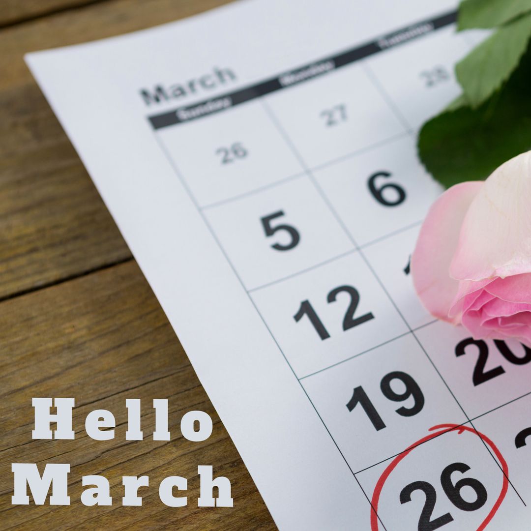 March Arrival Marks the Beginning of Spring - Download Free Stock Images Pikwizard.com