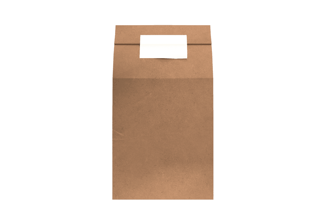 Cardboard Box on Transparent Background for Online Shopping Design