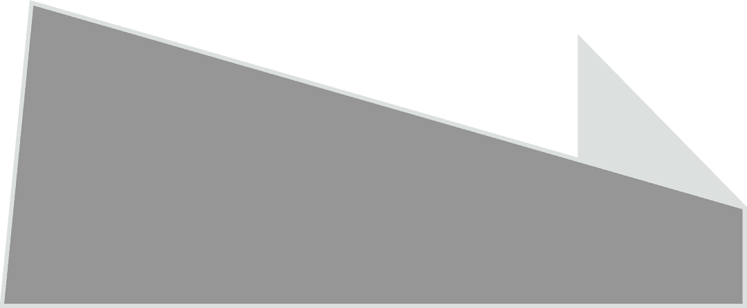 Grey Sign with Copy Space on Transparent Background