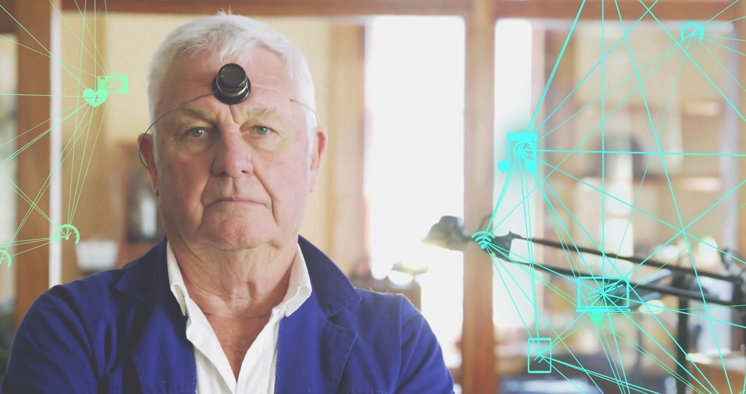 Senior Engineer Analyzing Advanced Network Connectivity