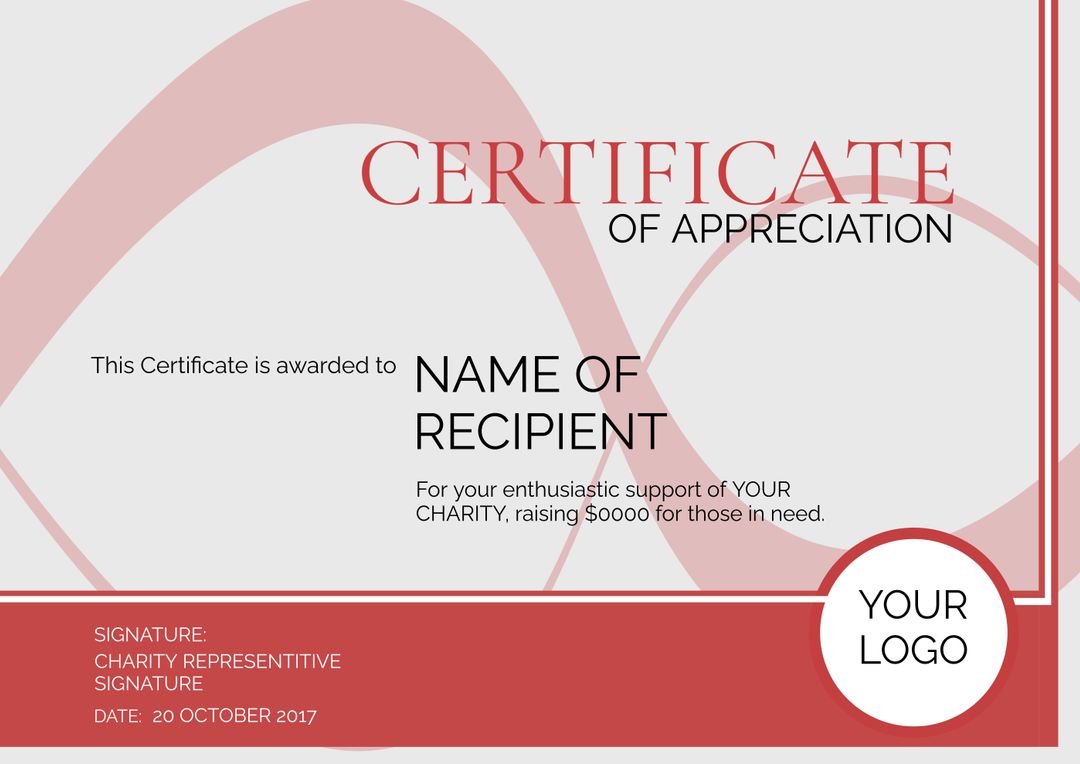 Sleek Certificate Template for Professional Awards and Events - Download Free Stock Templates Pikwizard.com