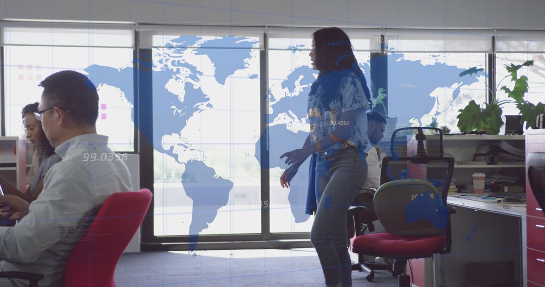 Global Finance Insights with Diverse Business Team