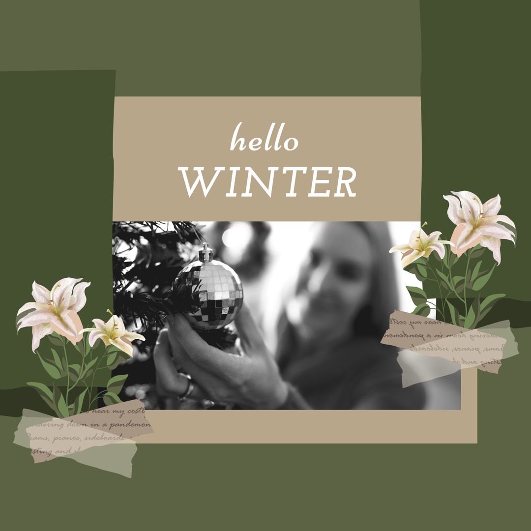 Greeting Winter with Christmas Tradition and Decor