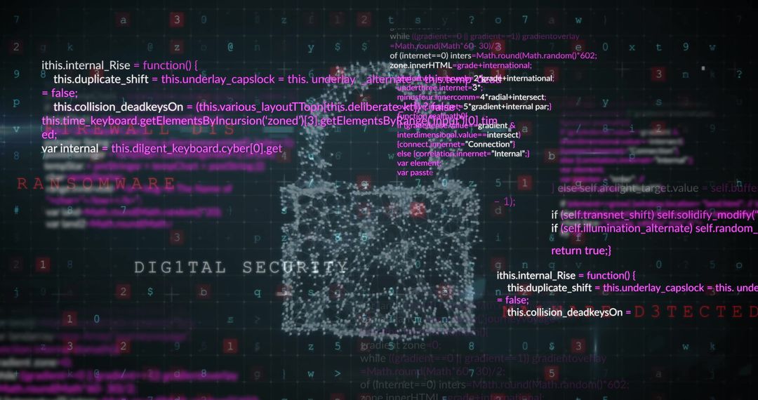 Digital Network Security with Data Protection Symbols