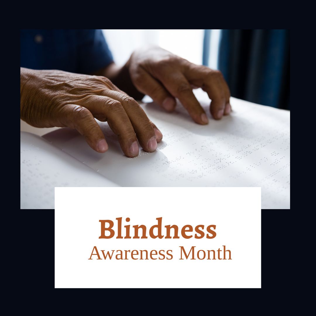 Braille Readers Honoring Blindness Awareness Month