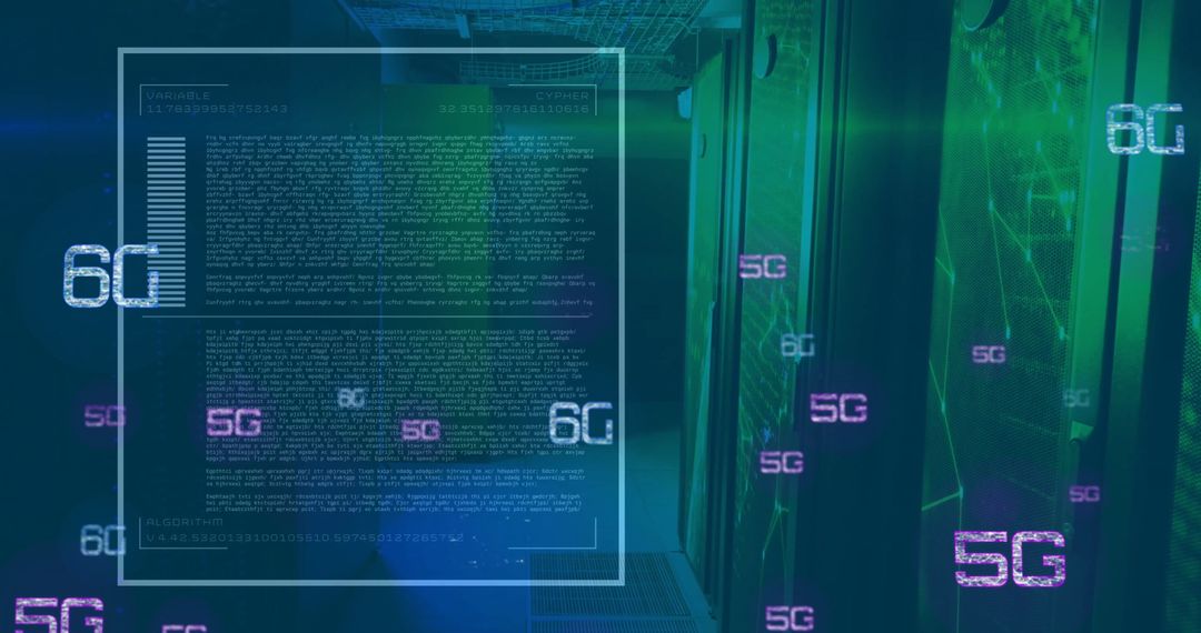 Digital Data Processing with 5G and 6G Technologies