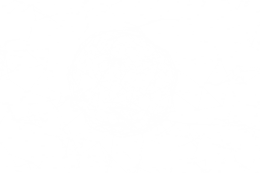Digital Network and Connections Illustration on Transparent Background
