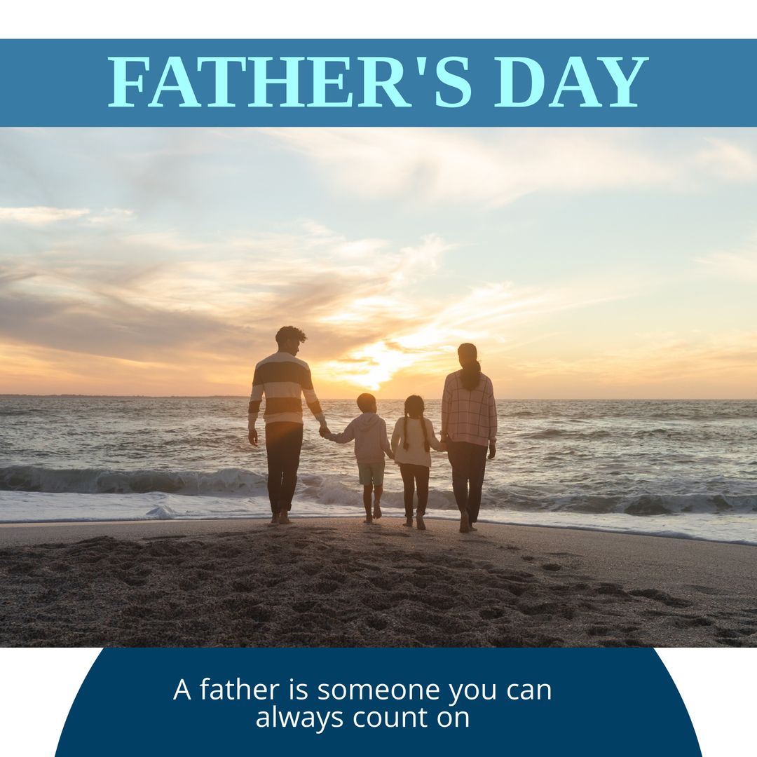 Father's Day Celebration with Family at the Beach