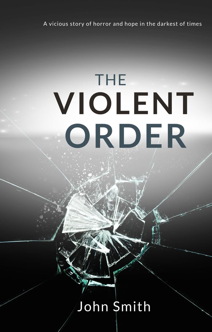 Shattered Glass Concept for Thriller Novel