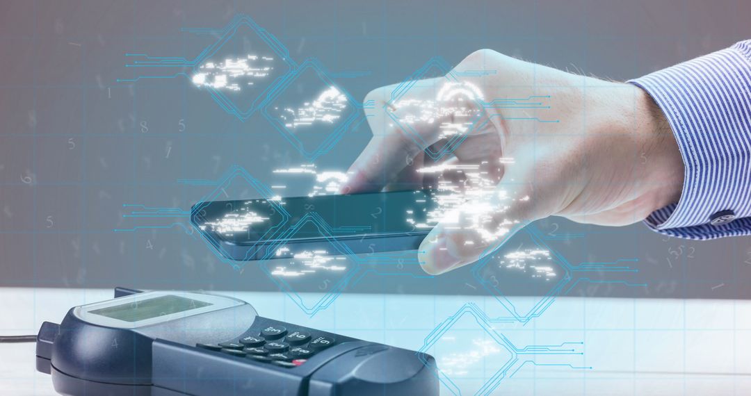 Contactless Payment with Digital Security Interface Concept