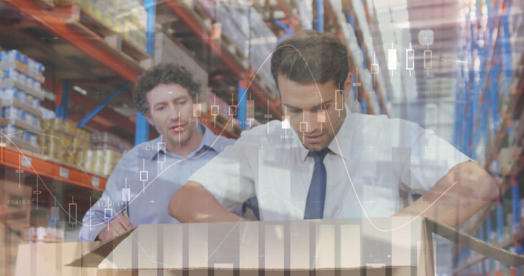 Warehouse Operations with Digital Data Overlays