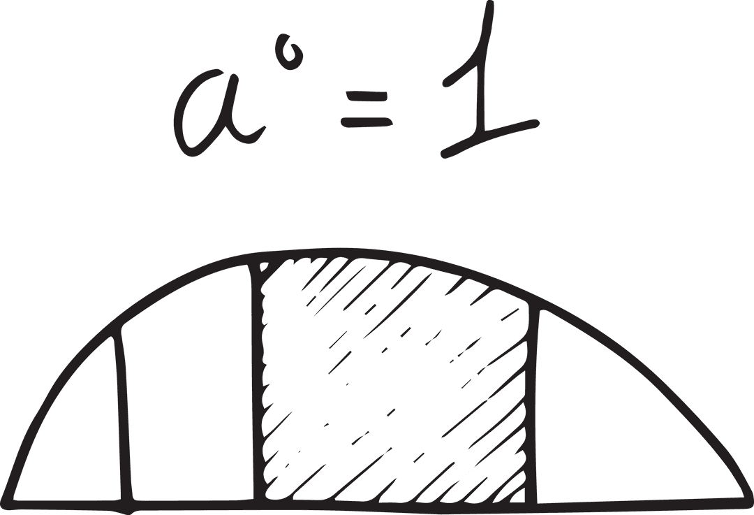 Transparent Geometric Diagram with Radius Constraint Formula
