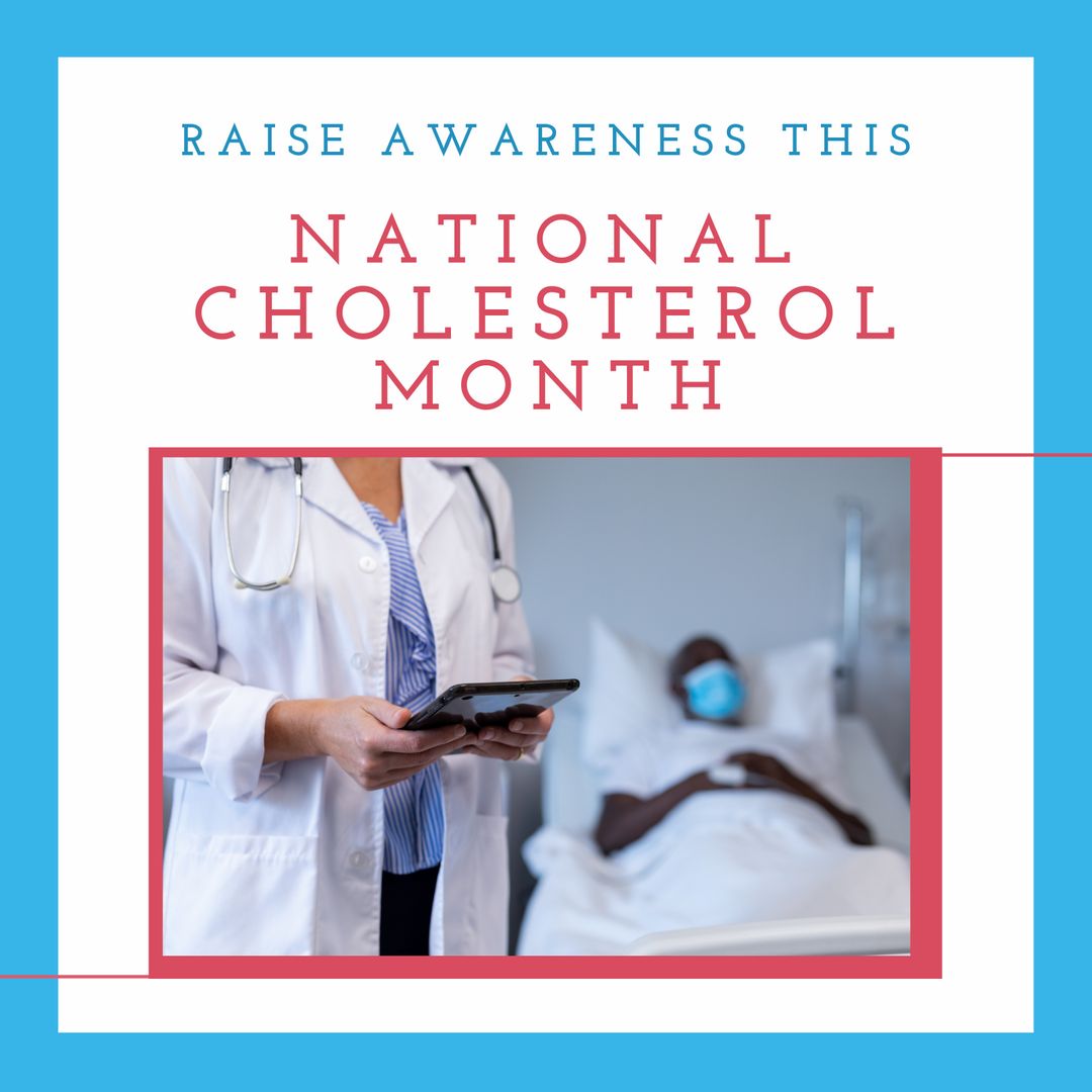 Doctor Highlighting National Cholesterol Month Awareness