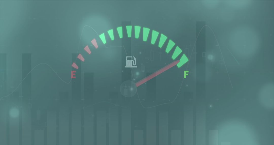 Data Technology Speedometer and Business Analytics Concept