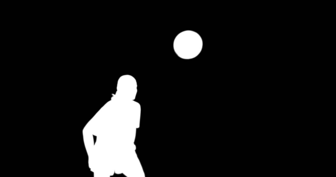 Abstract Silhouette Basketball Player - Free Images, Stock Photos and Pictures on Pikwizard.com