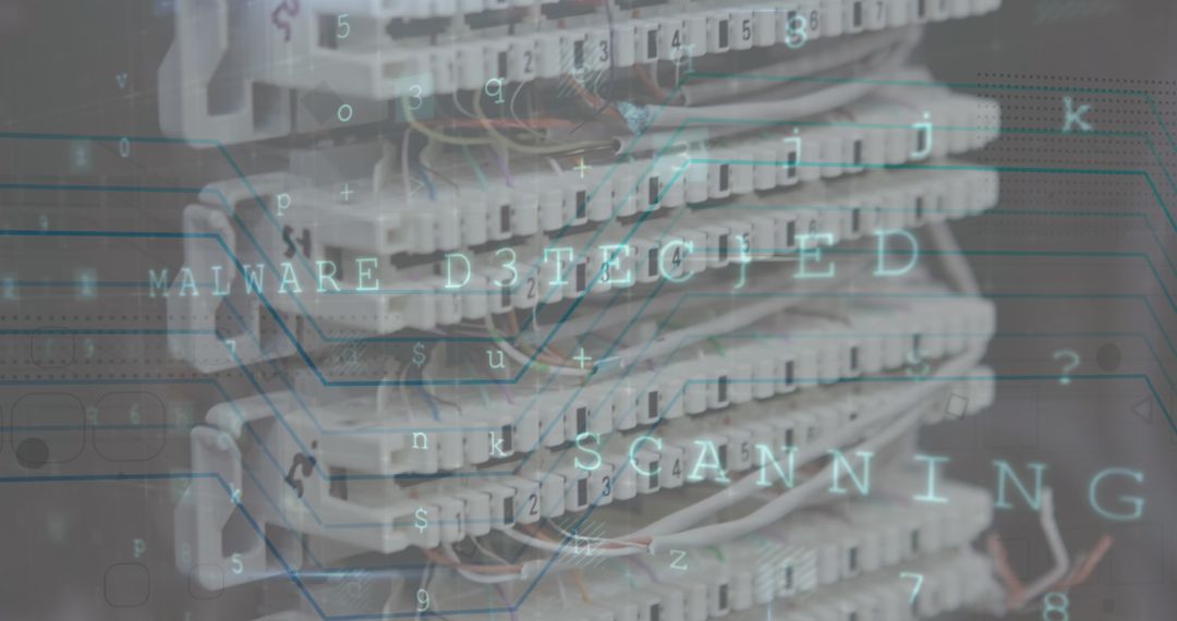 Cybersecurity Alert System Scanning Threat Detection