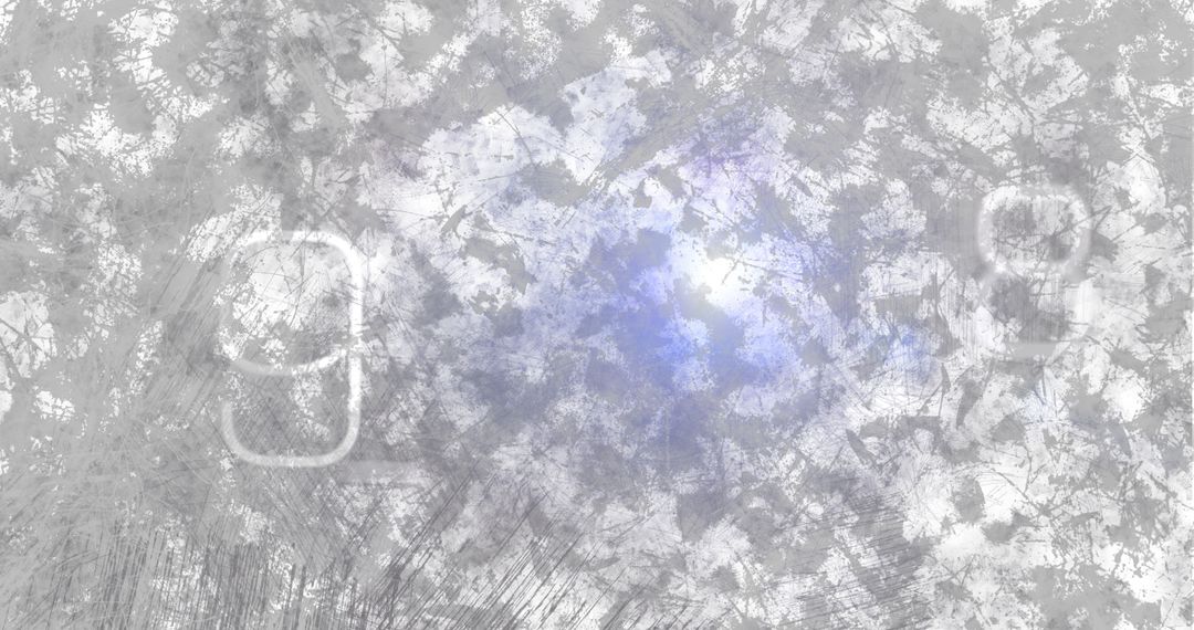 Digitally Generated Abstract Countdown Numbers on Grey Background