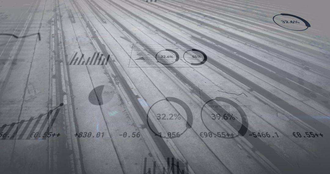 Digital Interface with Financial Data Over Road