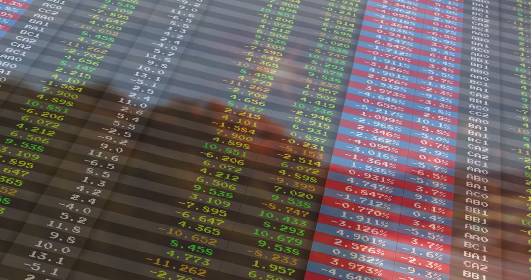 Stock Market Data Overlays Reimagined in Stunning Visual