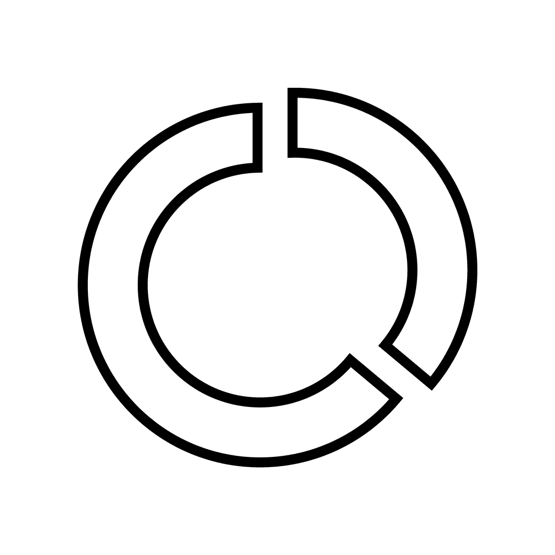 broken circle symbol highlighting disconnecting elements transparent background - Download Free Stock Images Pikwizard.com
