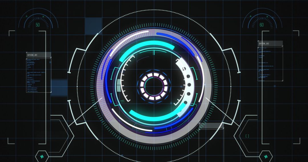 High-Tech User Interface with Data Analytics Design - Free Images, Stock Photos and Pictures on Pikwizard.com