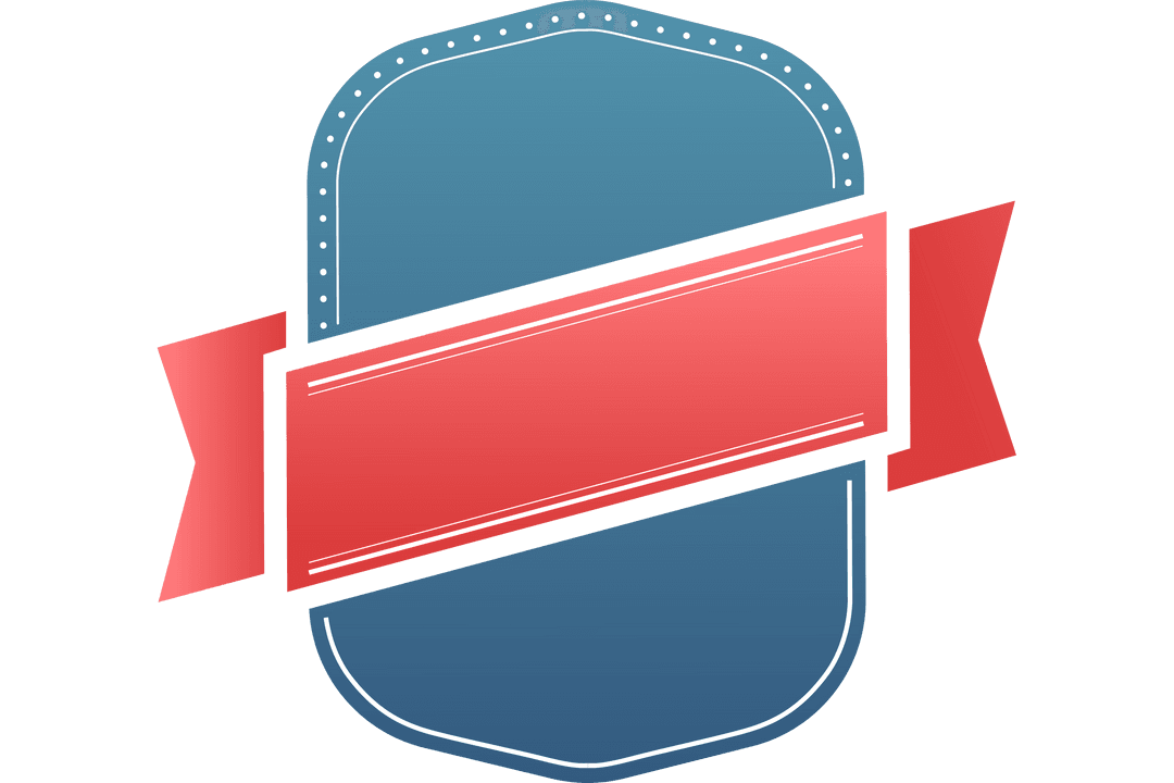 Digital Badge with Ribbon on Transparent Background for Text Content - Download Free Stock Images Pikwizard.com