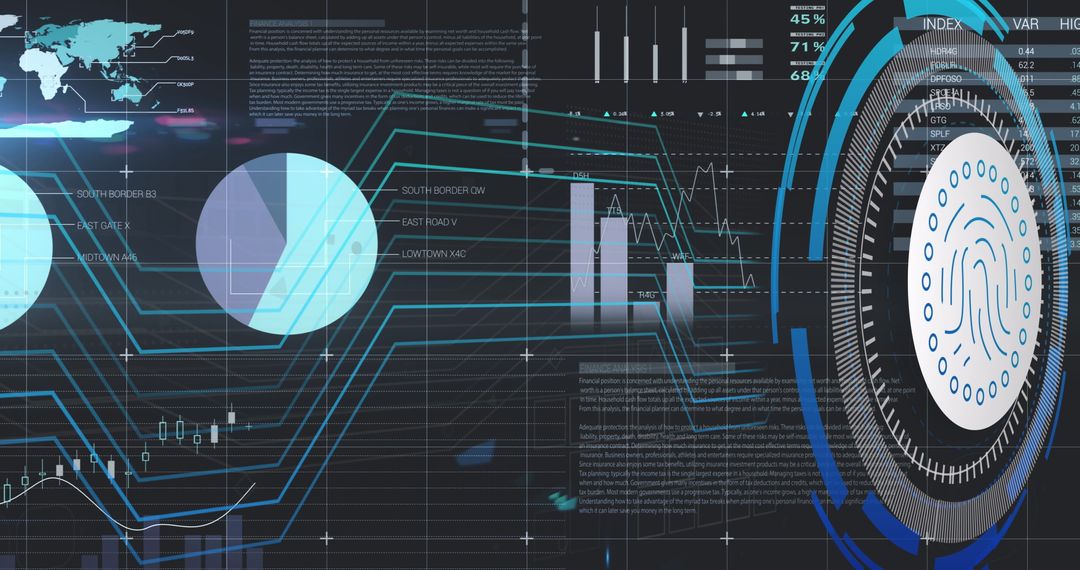 Enhanced Cybersecurity Fingerprint Authentication Interface