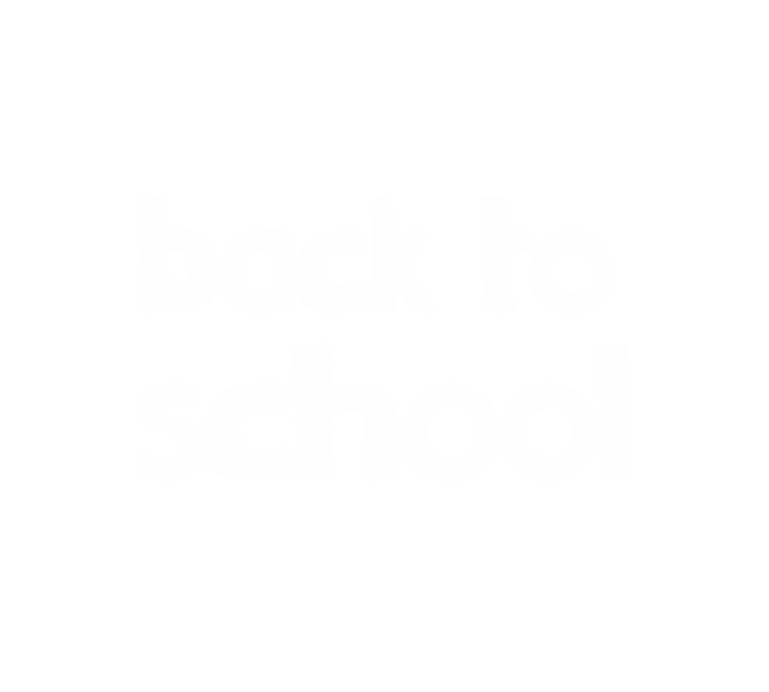 Back to School Text with Transparent Background for Educational Themes
