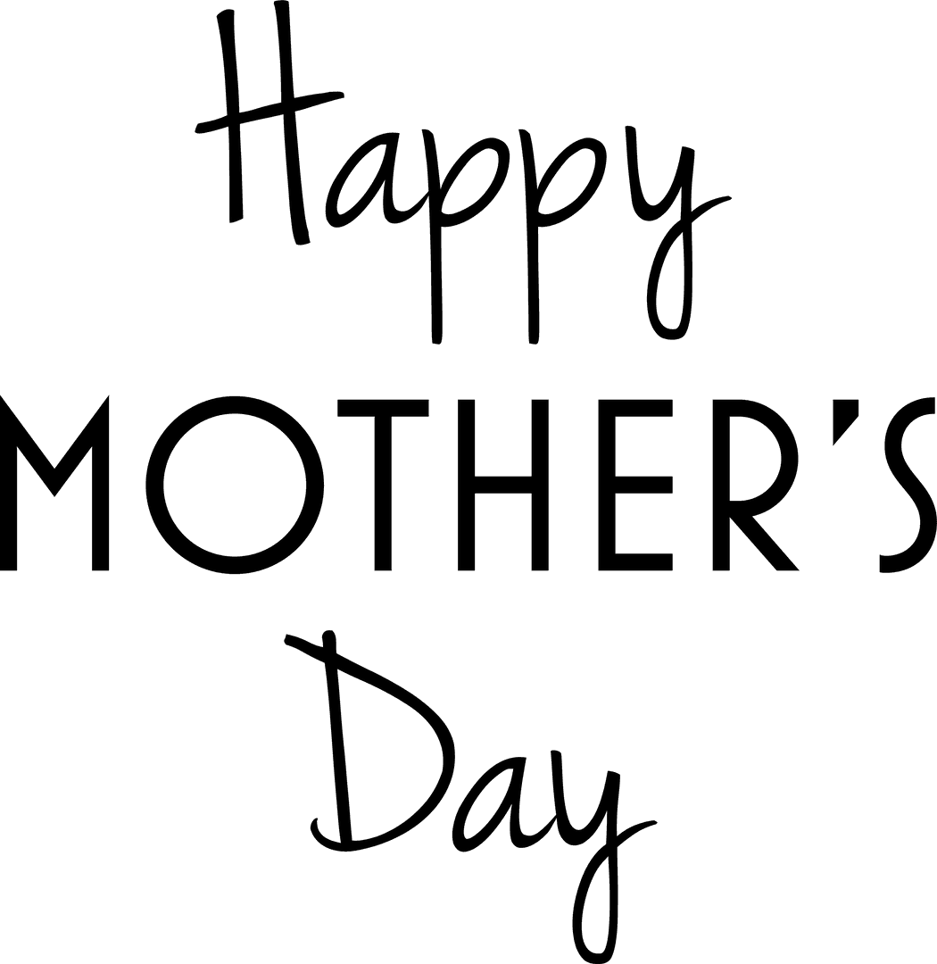 Happy Mother's Day Transparent Greeting