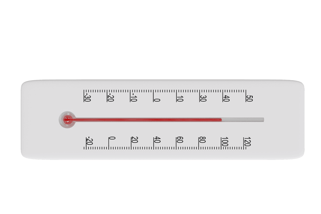 Transparent Thermometer with Red Liquid Displaying Temperature - Download Free Stock Images Pikwizard.com