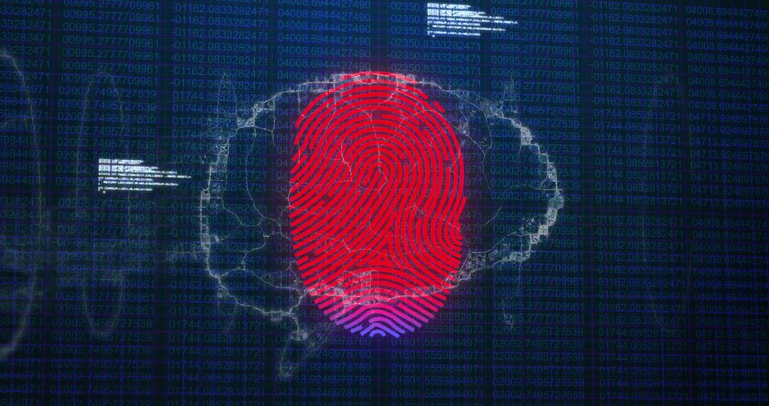 Digital Fingerprint over Brain Data Network