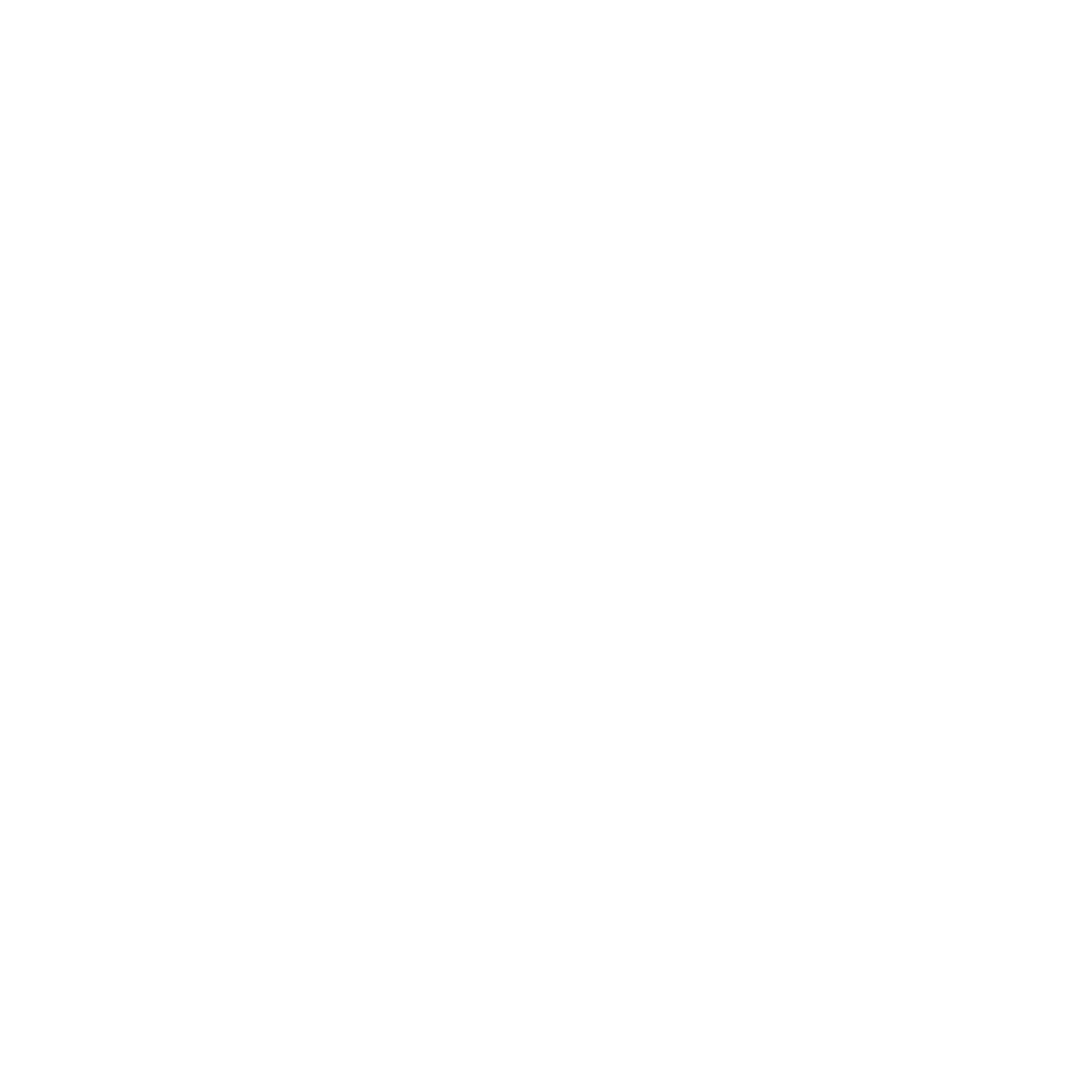 White Digital Tool Illustration on Transparent Background