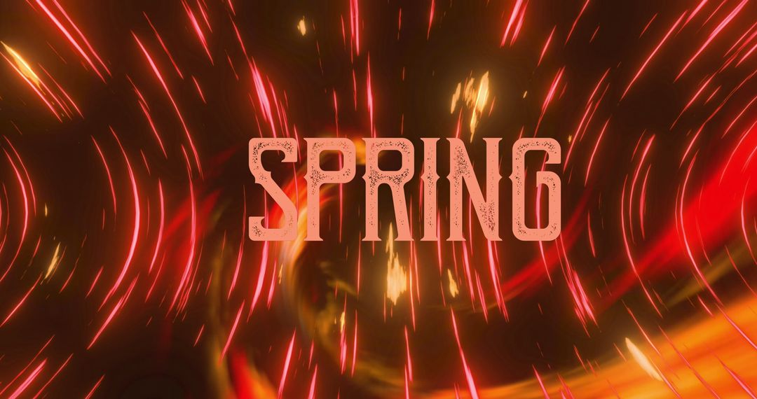 Dynamic Energy and Movement Signifying Spring