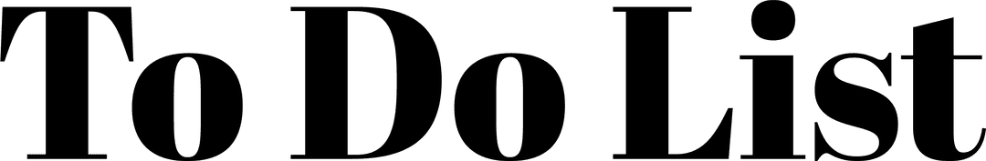 To Do List Text on Transparent Background for Flexibility - Download Free Stock Images Pikwizard.com