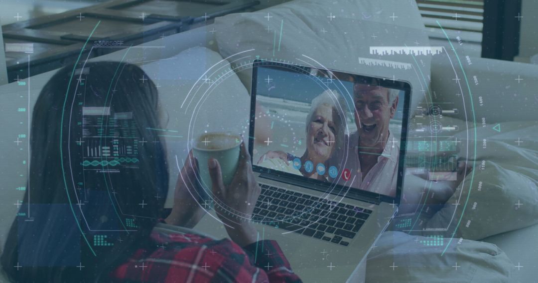 Virtual Webcam Interface with Graphic Data Overlay