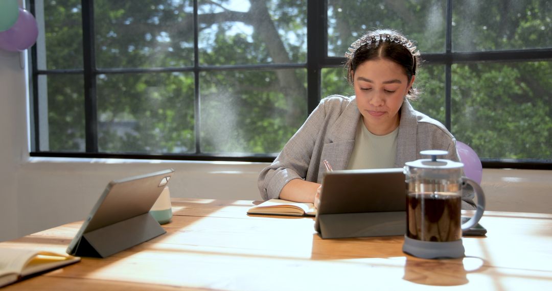 Office Birthday Celebration with Multiracial Professionals Gathering