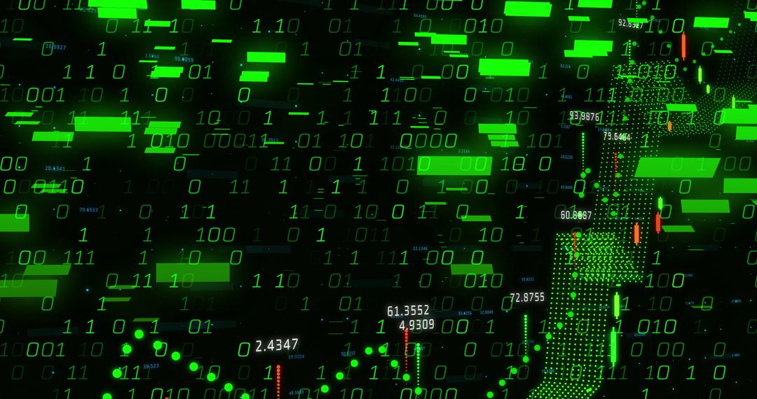 Digital Futurism with Binary Data Visualization