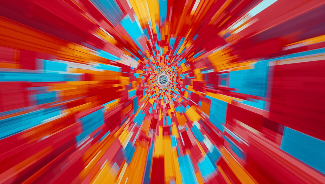 Dynamic Warp-Speed Abstract Digital Tunnel