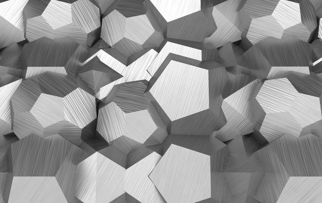 Abstract 3D Geometric Polygonal Background