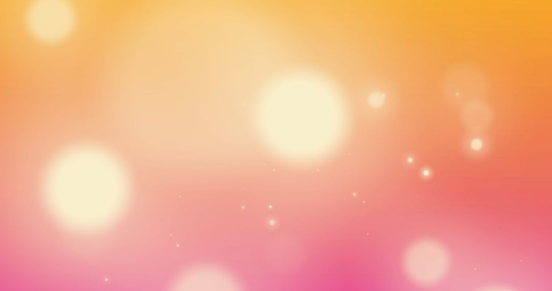 Festive Abstract Bokeh on Red and Gold Gradient