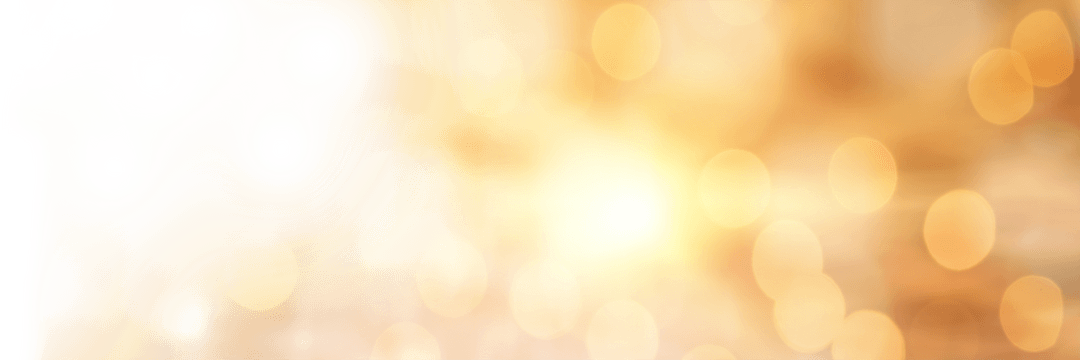 Abstract Transparent Defocused Lights with Yellow Glow