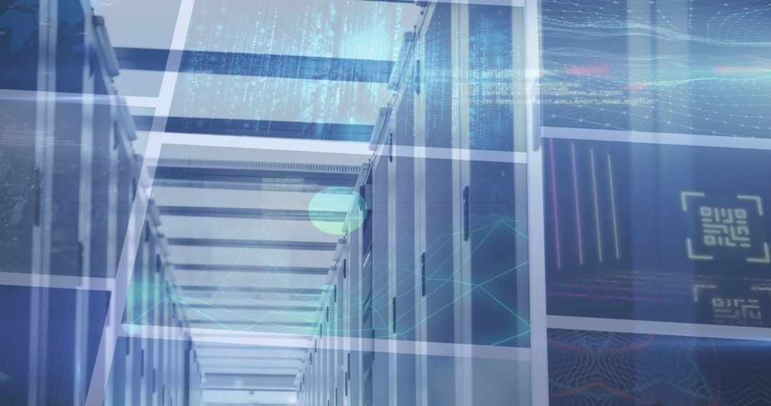 Digital Data Center with Global Connections Interface