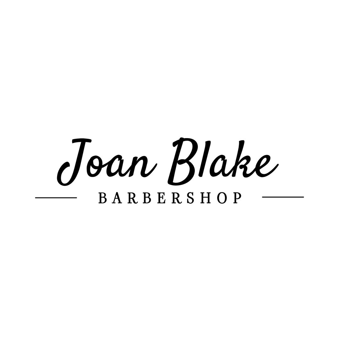 Elegant Barber Shop Logo Design with Script Font - Download Free Stock Images Pikwizard.com