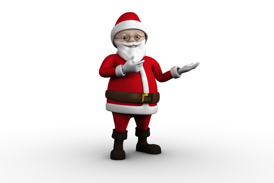 Cute Cartoon Santa Claus Transparent Background - Download Free Stock Images Pikwizard.com