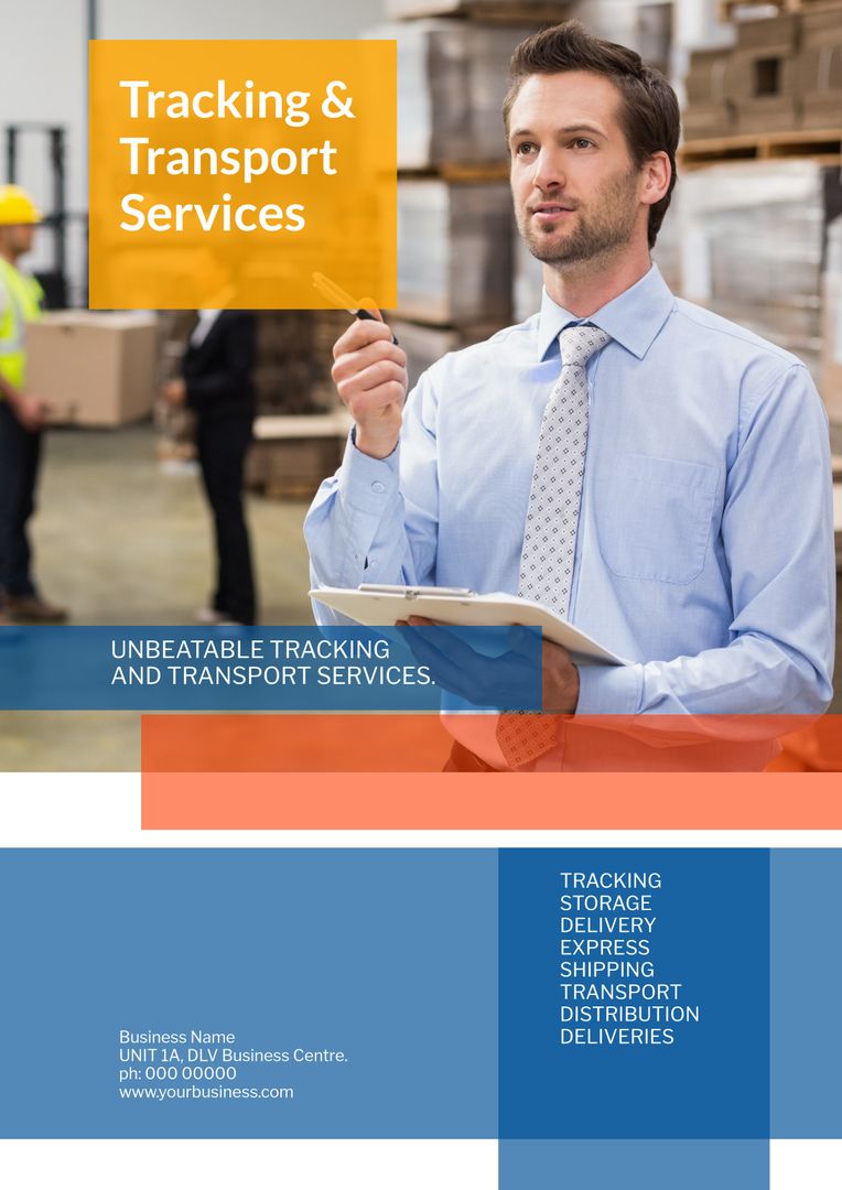 Professional in Warehouse Demonstrates Logistics Efficiency