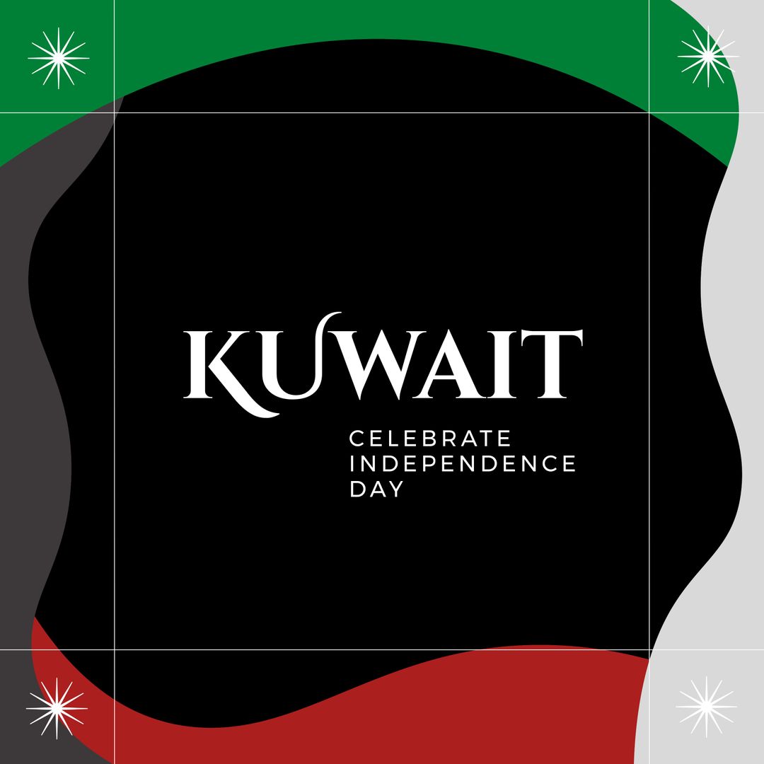 Kuwait Independence Day Celebration Banner Design